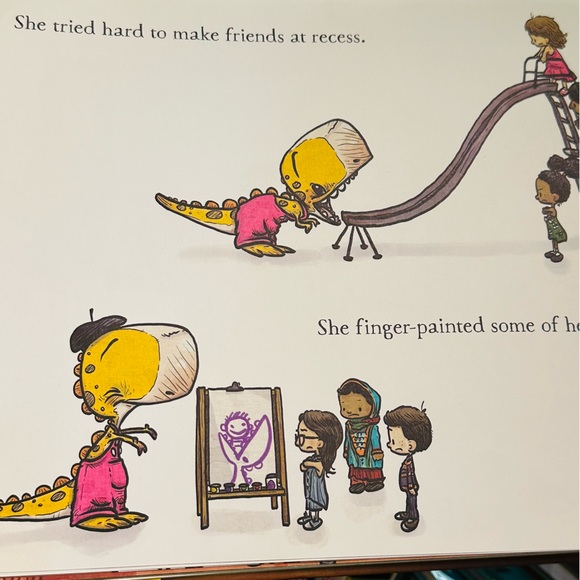 We Don’t Eat Our Classmates Bryan T Higgins Hardcover Picture Book - Picture 7 of 16